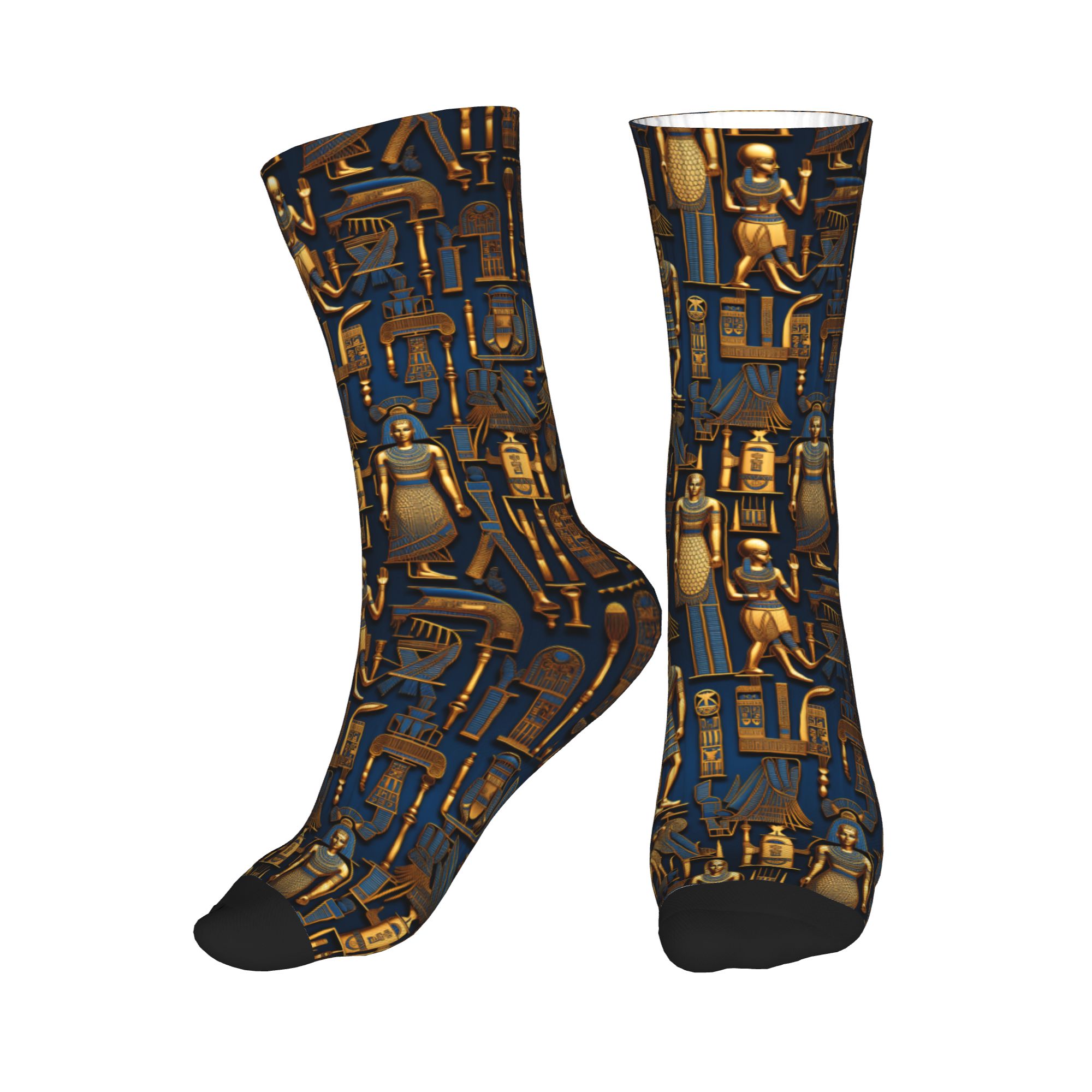 Egyptian Gods And Symbols Patt - đánh giá và giá Dress Sock Men
