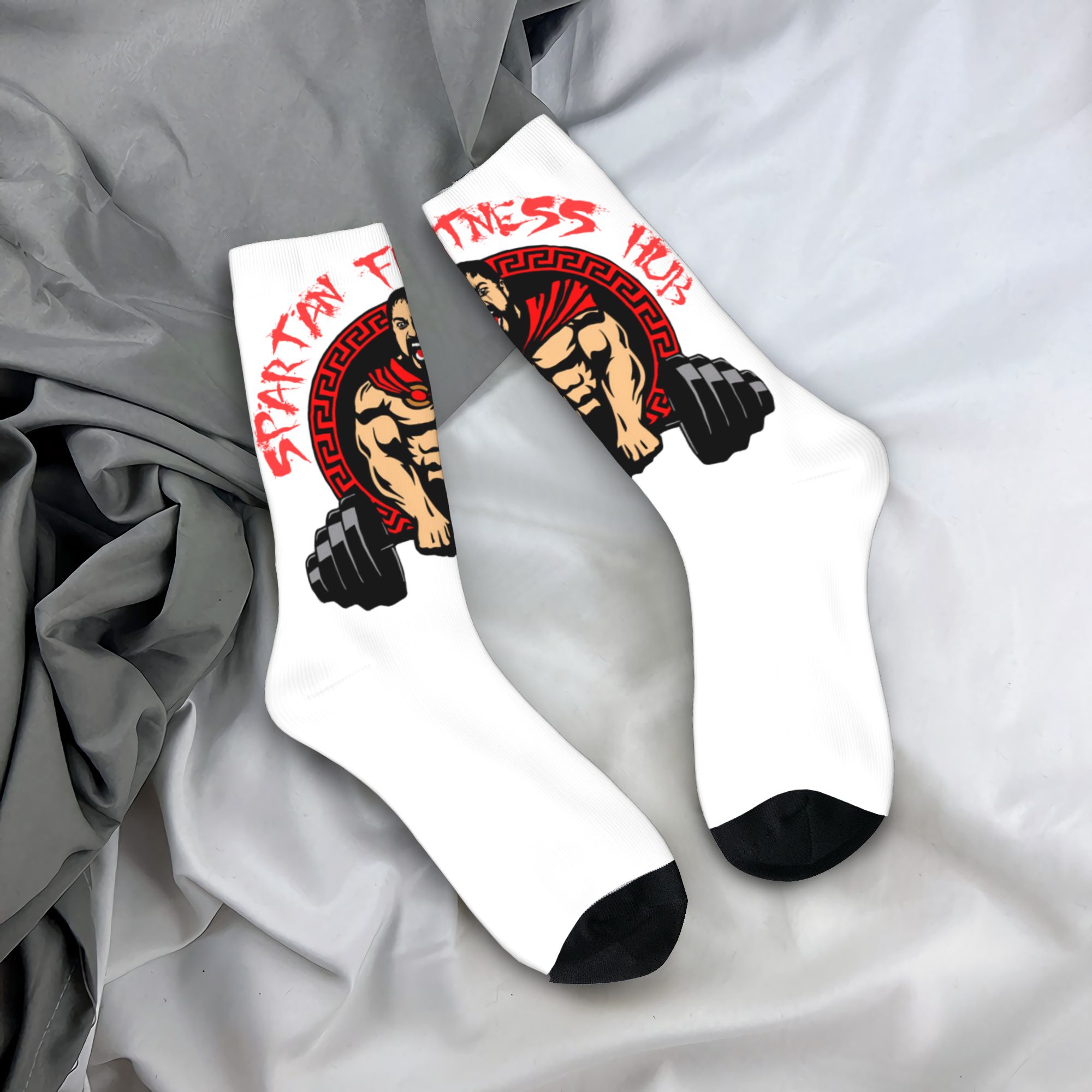 Custom Spartan Gym Men's Crew  - đánh giá và giá Dress Sock Men