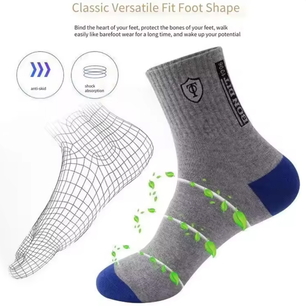 Men's5/10-Pack Premium Thermal - đánh giá và giá Cotton Crew Sock Pack