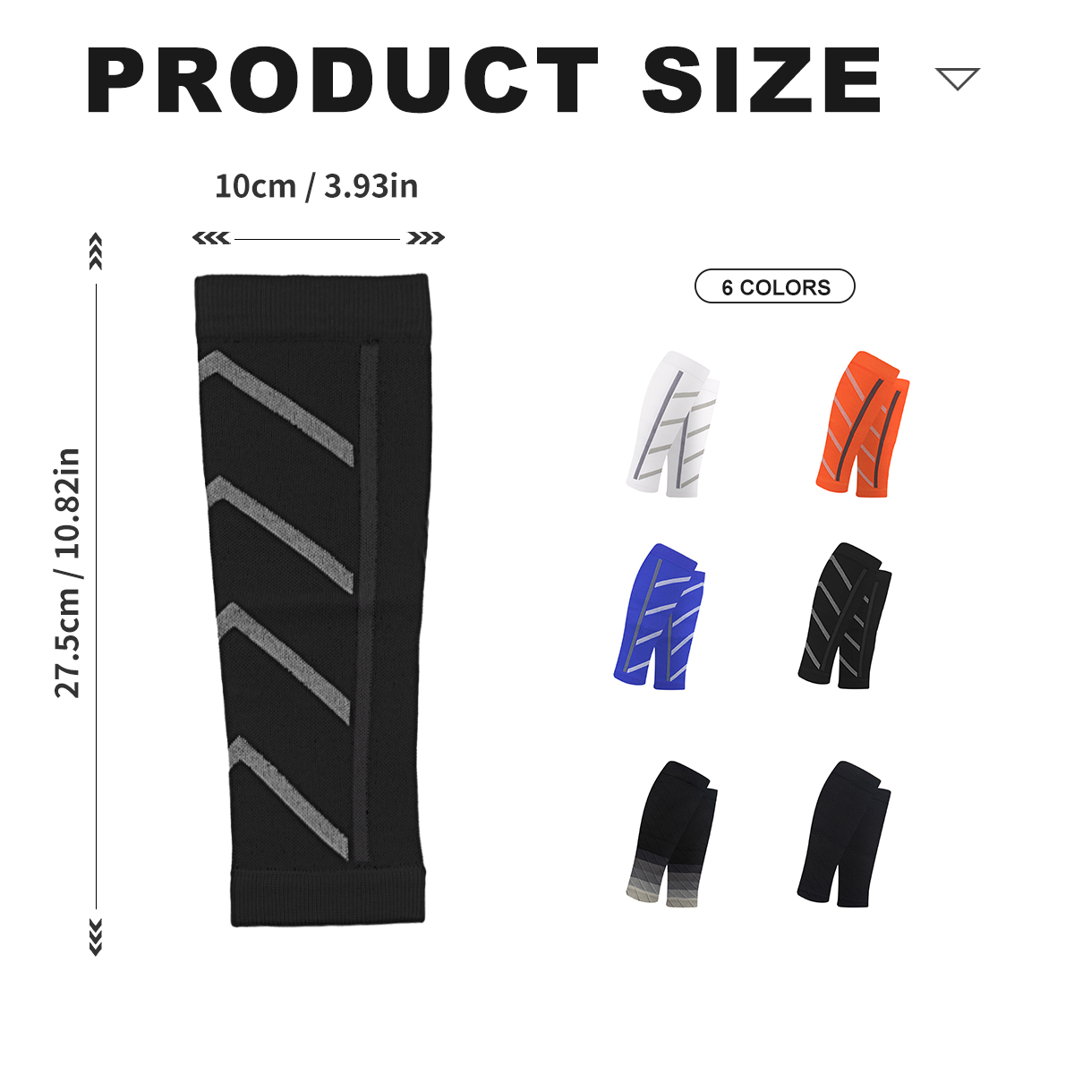 Compression Sports Socks Calf  - đánh giá và giá Compression Sleeve Calf