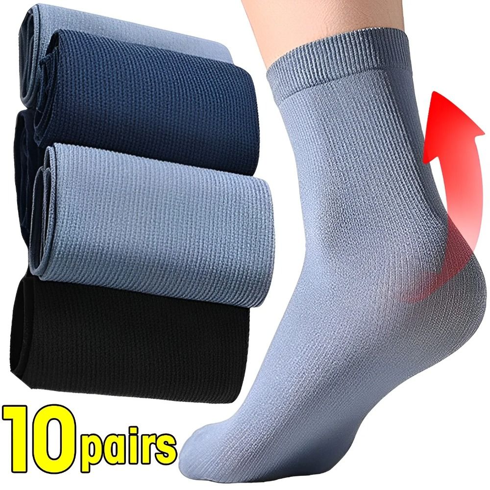 10pairs Fashion Men Ice Silk S - đánh giá và giá Silk Sock Bamboo