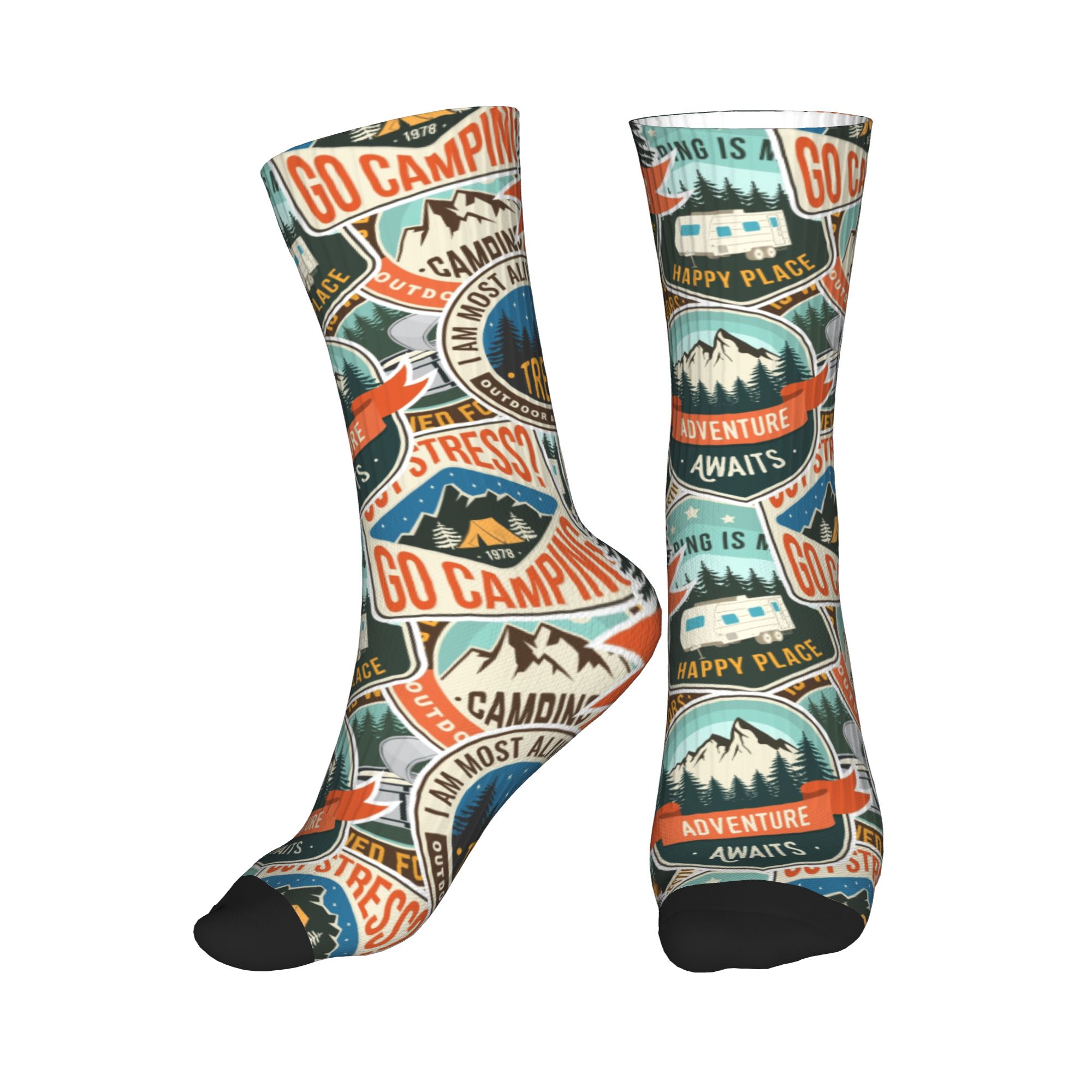 Fashion Men's Vintage Mountain - đánh giá và giá Dress Sock Men