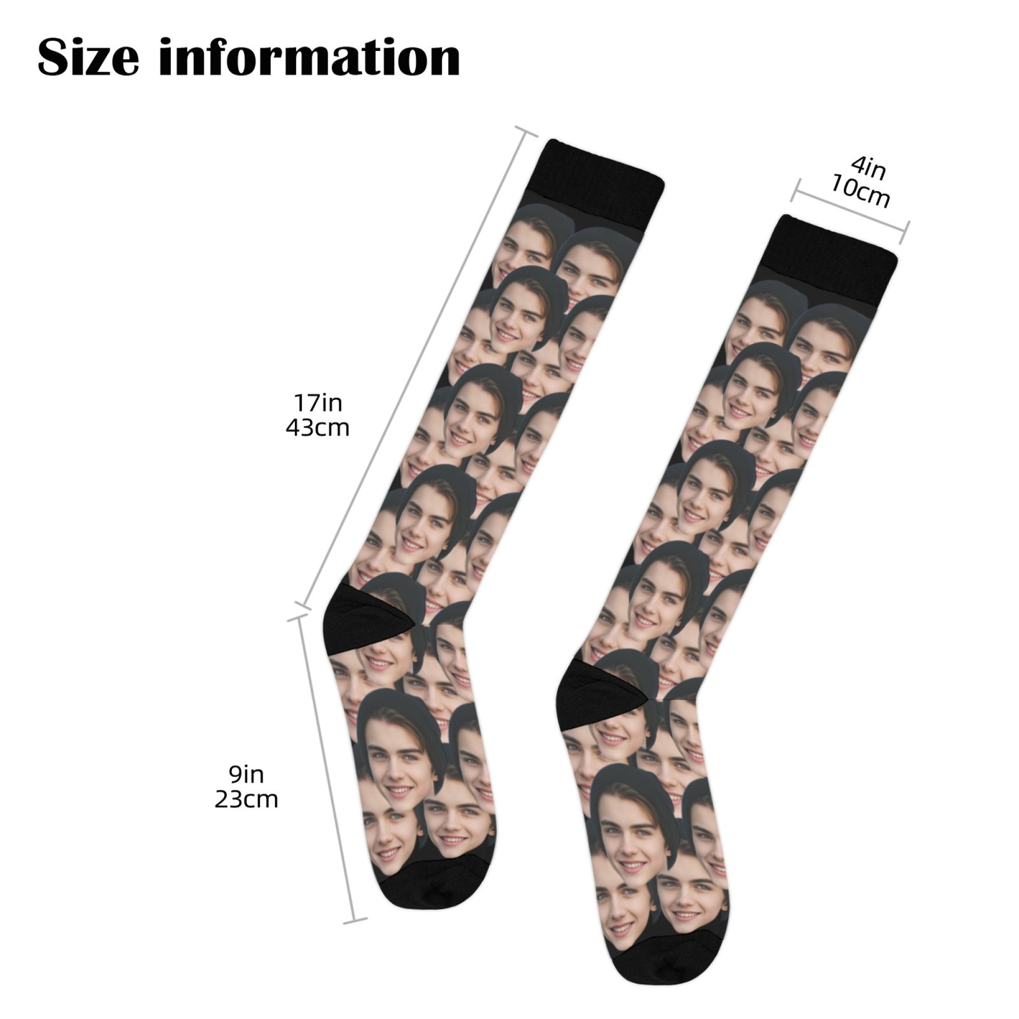 Custom avatar socks for men an - đánh giá và giá No Show Sock Women