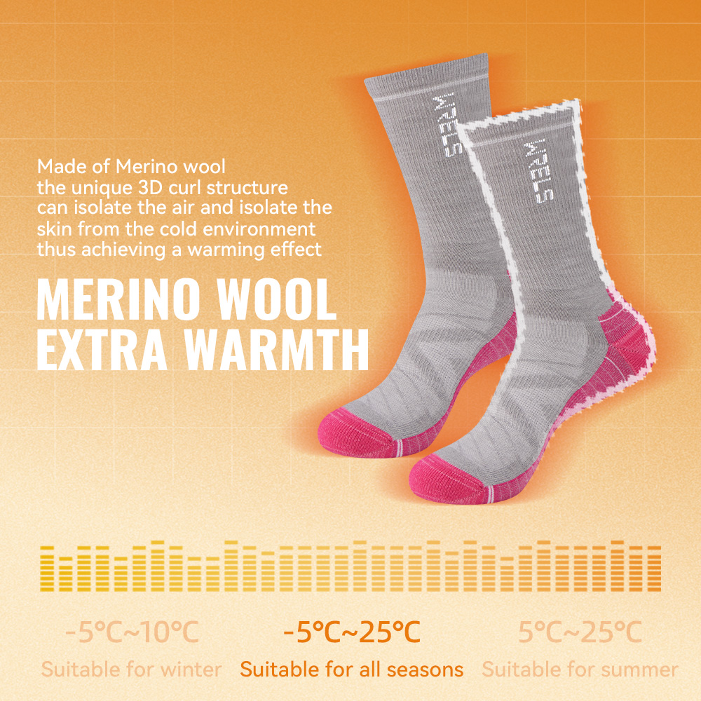 WRELS 1/2/3 Merino Wool Socks  - đánh giá và giá Thermal Sock Winter