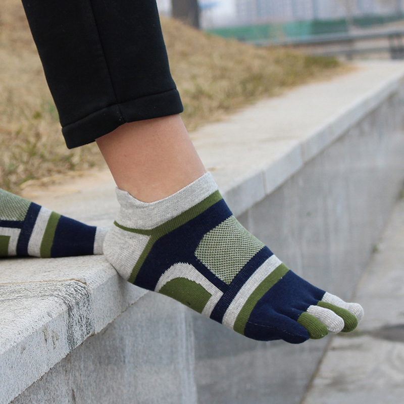 1/5 Pairs  Men’s Five-Toe Athl - đánh giá và giá Ankle Sock Low Cut
